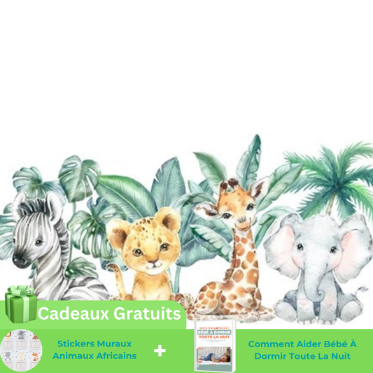 Rêve de Safari™ | Stickers muraux animaux Afrique