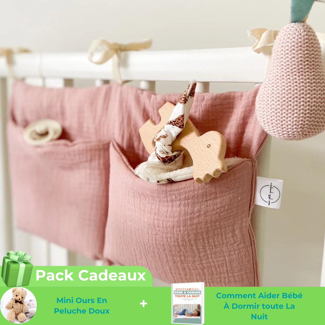 DuoPocket™ | Sac de Rangement de Lit pour Bébé