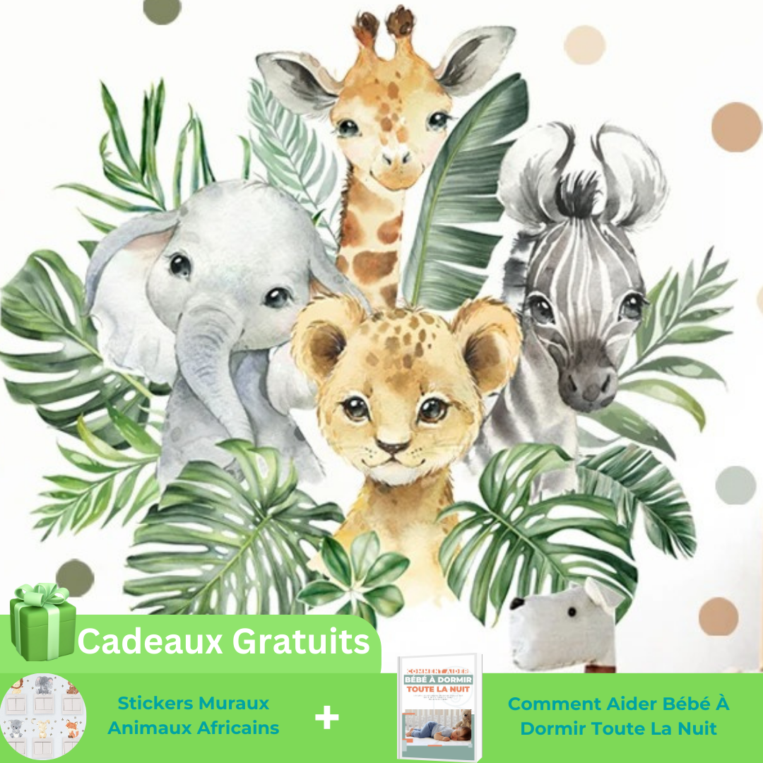 Rêve de Safari™ | Stickers muraux animaux Afrique