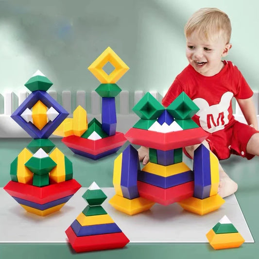 Jeux pour bébé - Ensemble de blocs de construction