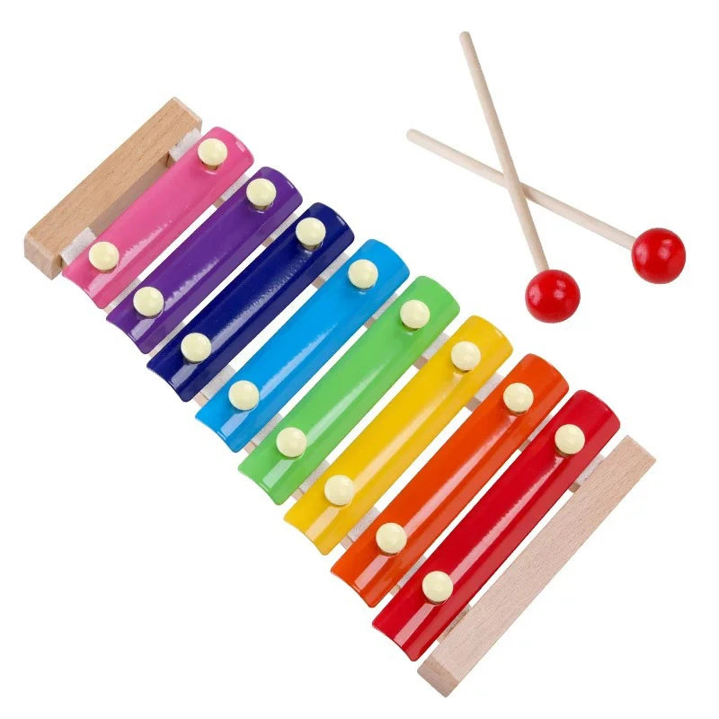 Jouets Bébé - Hochets en Bois Montessori