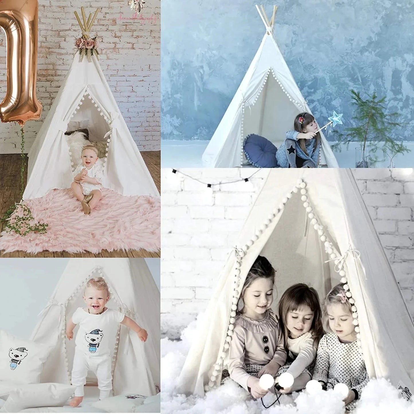 Tente enfant-Tipi portable