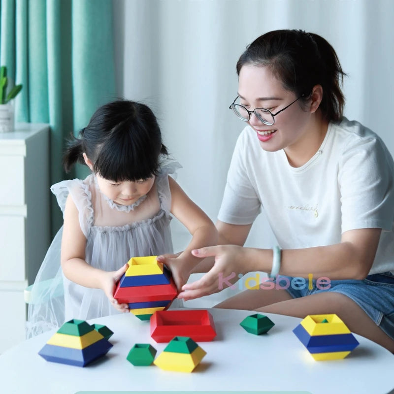 Jeux pour bébé - Ensemble de blocs de construction