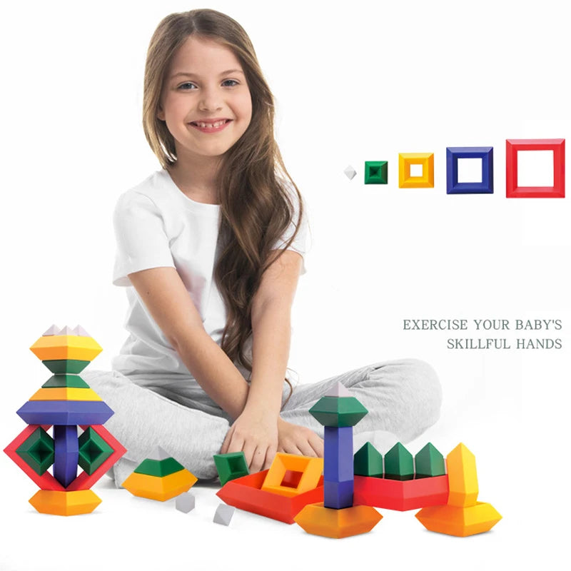 Jeux pour bébé - Ensemble de blocs de construction