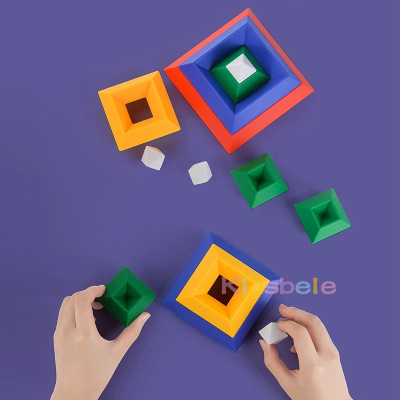 Jeux pour bébé - Ensemble de blocs de construction