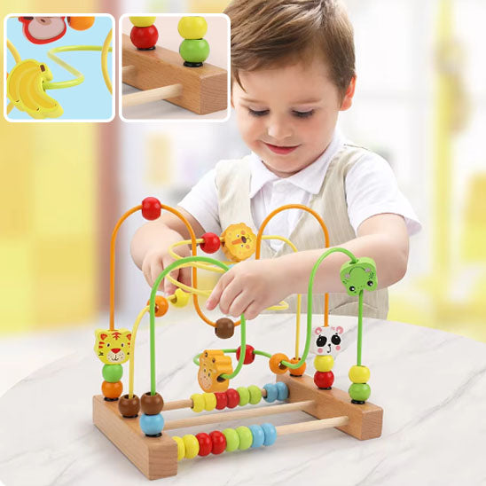 Jouets Bébé - Hochets en Bois Montessori