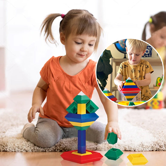 Jeux pour bébé - Ensemble de blocs de construction