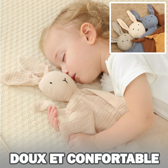 MoussieCuddle™ | Doudou en mousseline