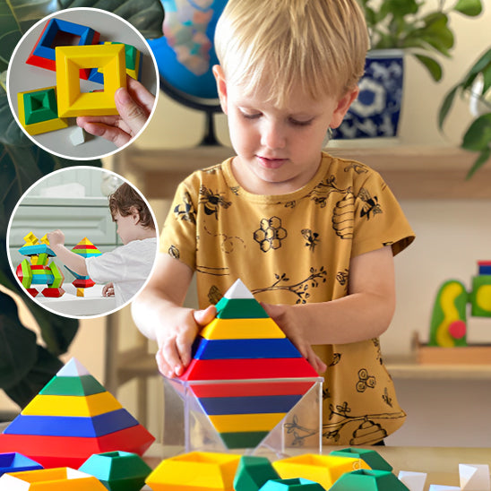 Jeux pour bébé - Ensemble de blocs de construction