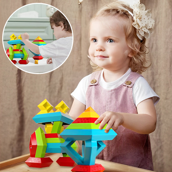 Jeux pour bébé - Ensemble de blocs de construction