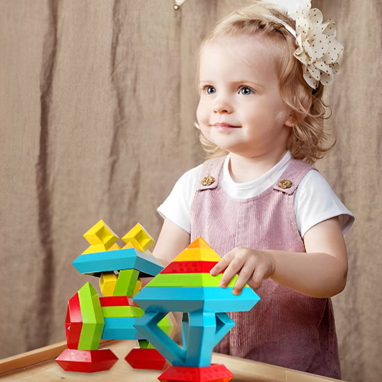 Jeux pour bébé - Ensemble de blocs de construction