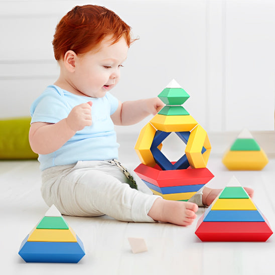 Jeux pour bébé - Ensemble de blocs de construction